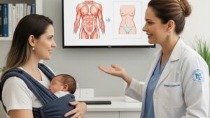 Imagem de Abdominoplastia - Diástase Abdominal Pós-Parto: Relatos de Mães e a Abdominoplastia