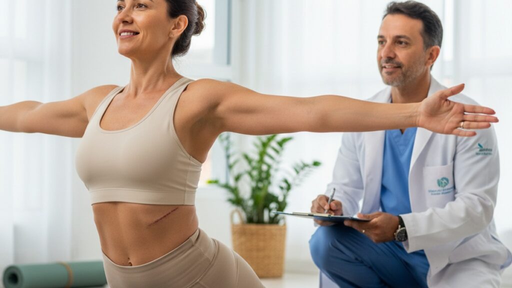 Imagem de Abdominoplastia - Abdominoplastia e Prática de Yoga: Quando Retomar com Segurança