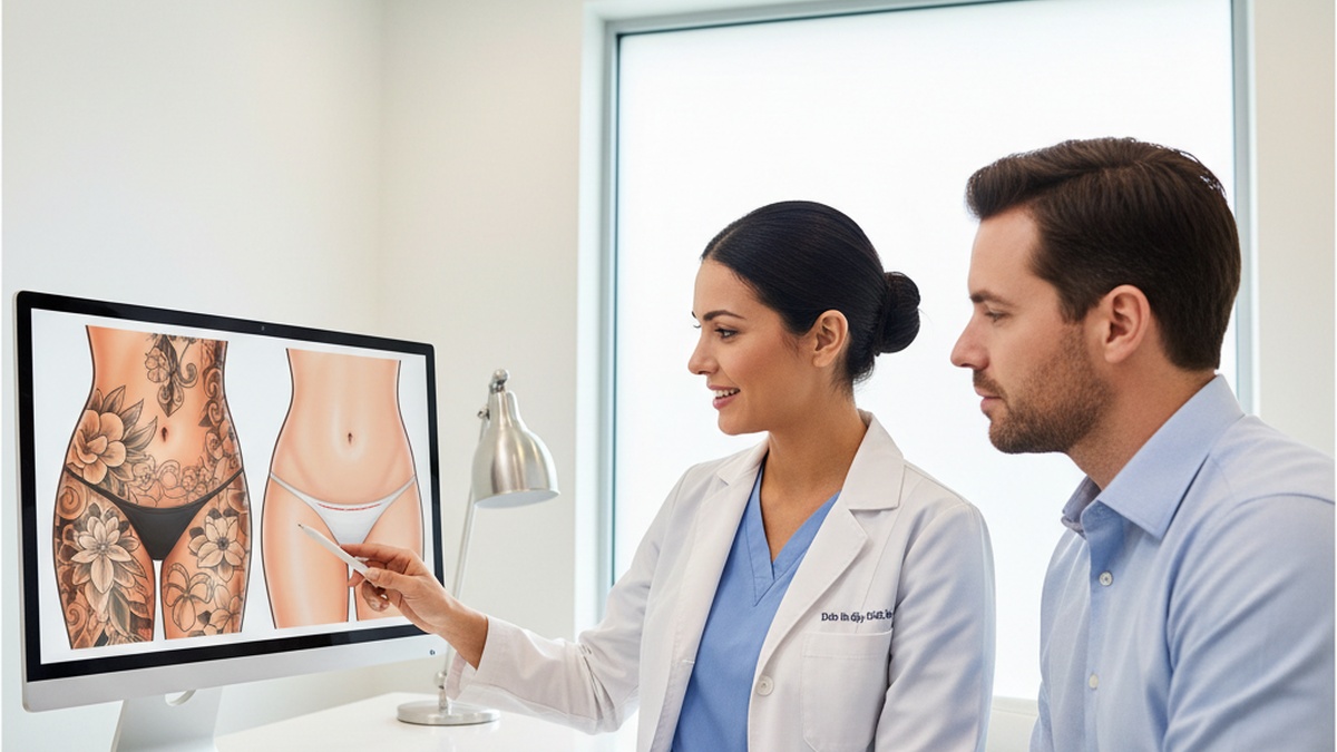 Imagem de Abdominoplastia - Abdominoplastia e Tatuagem na Barriga: O Que Acontece?