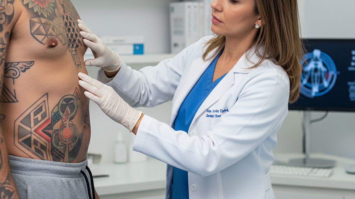 Imagem de Abdominoplastia - Abdominoplastia e Tatuagens: O Que Acontece com a Arte?