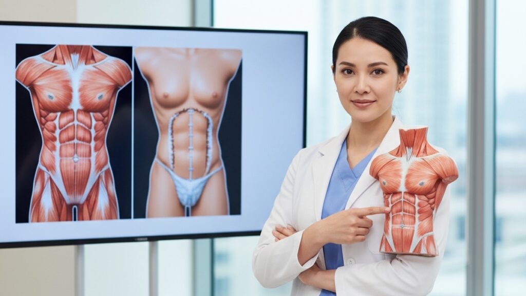 Imagem de Abdominoplastia - Abdominoplastia em Casos Graves de Diástase: Resultados Possíveis