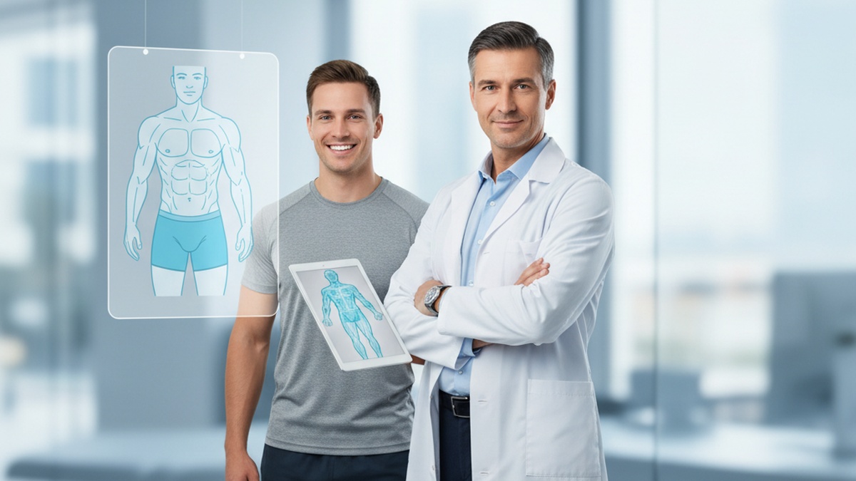 Imagem de Abdominoplastia - Abdominoplastia em Homens: Benefícios e Resultados Esperados