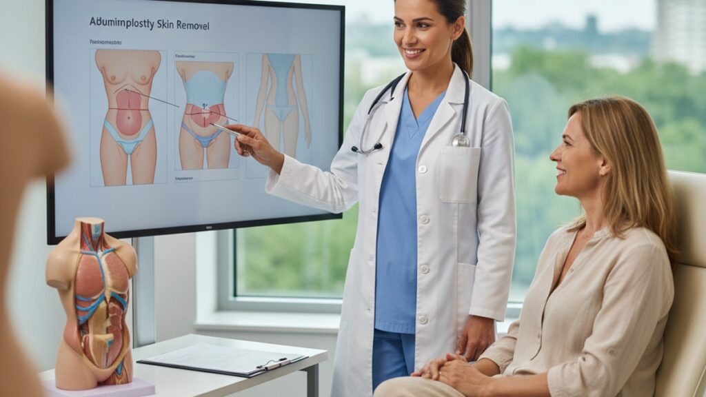 Imagem de Abdominoplastia - Abdominoplastia em Pacientes com Excesso de Pele: Expectativas Realistas e Cuidados Essenciais