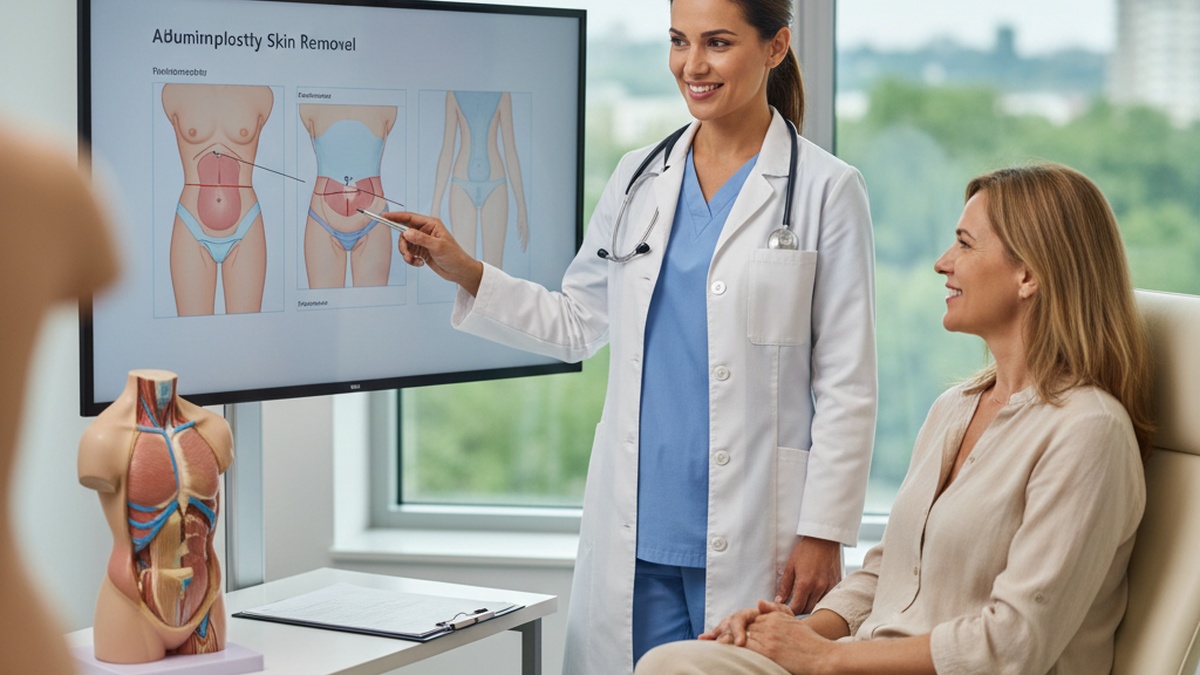 Imagem de Abdominoplastia - Abdominoplastia em Pacientes com Excesso de Pele: Expectativas Realistas e Cuidados Essenciais