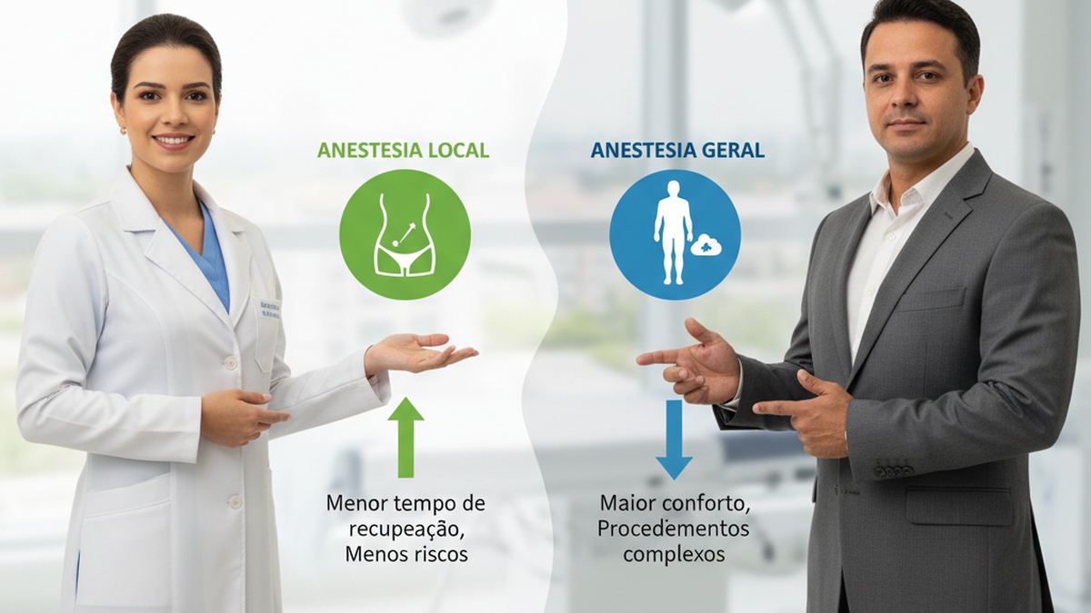 Imagem de Lipoabdominoplastia - Anestesia Local vs Geral na Lipoabdominoplastia: Prós e Contras