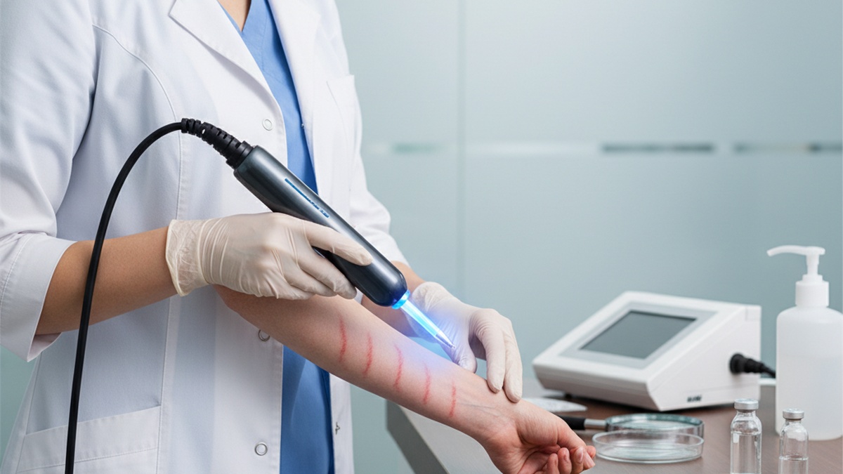 Imagem de Tecnologias - ArgPlasma para Estrias Vermelhas: Eficácia Comprovada