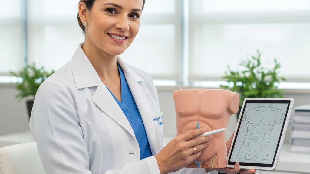 Imagem de Abdominoplastia - Como a Abdominoplastia Pode Ajudar com Problemas de Pele Abdominal