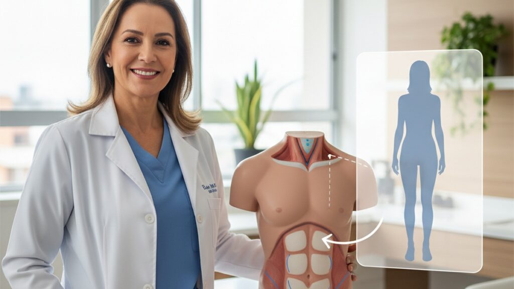 Imagem de Lipoabdominoplastia - Como a Lipoabdominoplastia Pode Corrigir Sua Postura e Transformar Seu Bem-Estar
