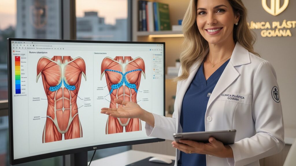 Imagem de Lipoabdominoplastia - Como a lipoabdominoplastia trata diástase abdominal em Goiânia