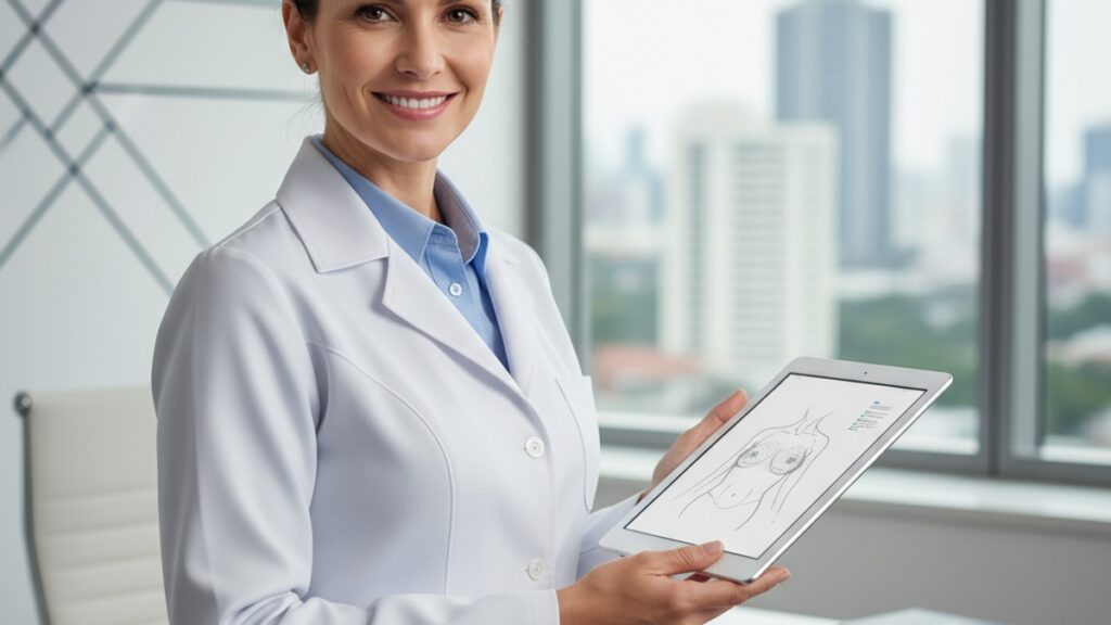 Imagem de Mamoplastia Redutora - Como a Mamoplastia Redutora Pode Impactar sua Rotina de Trabalho