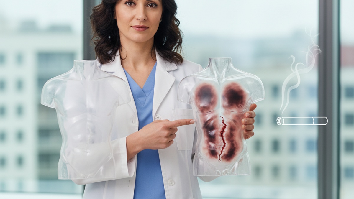 Imagem de Lipoabdominoplastia - Como o Tabagismo Afeta a Recuperação da Lipoabdominoplastia