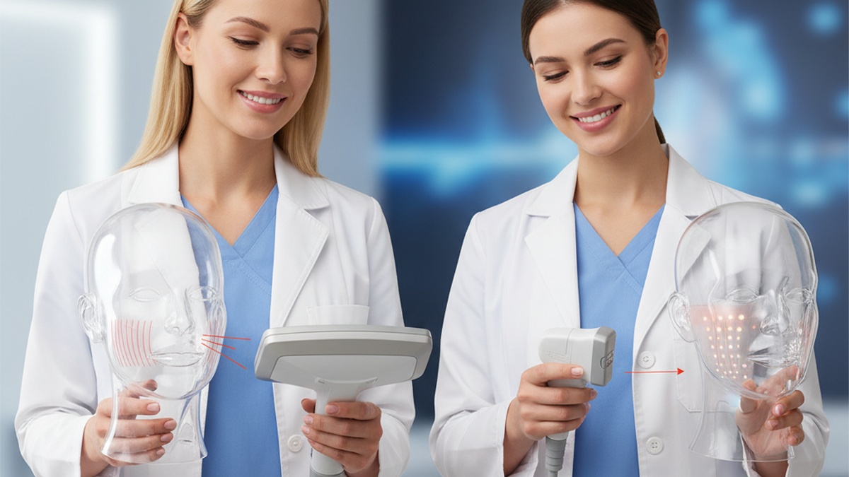 Imagem de Tecnologias - Diferença entre Radiofrequência e Ultrassom Microfocado