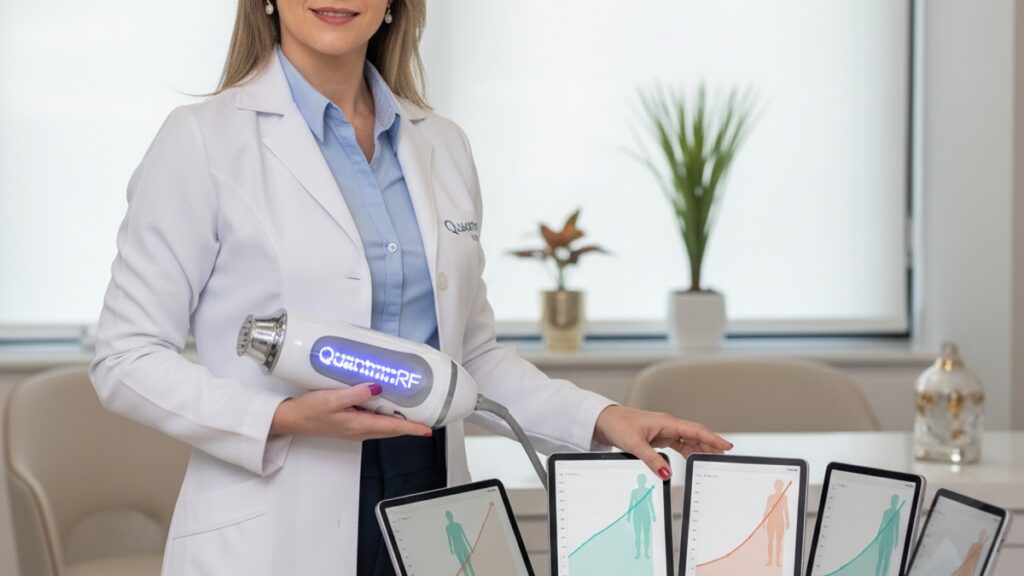 Imagem de Tecnologias - Evolução mês a mês com QuantumRF: resultados detalhados