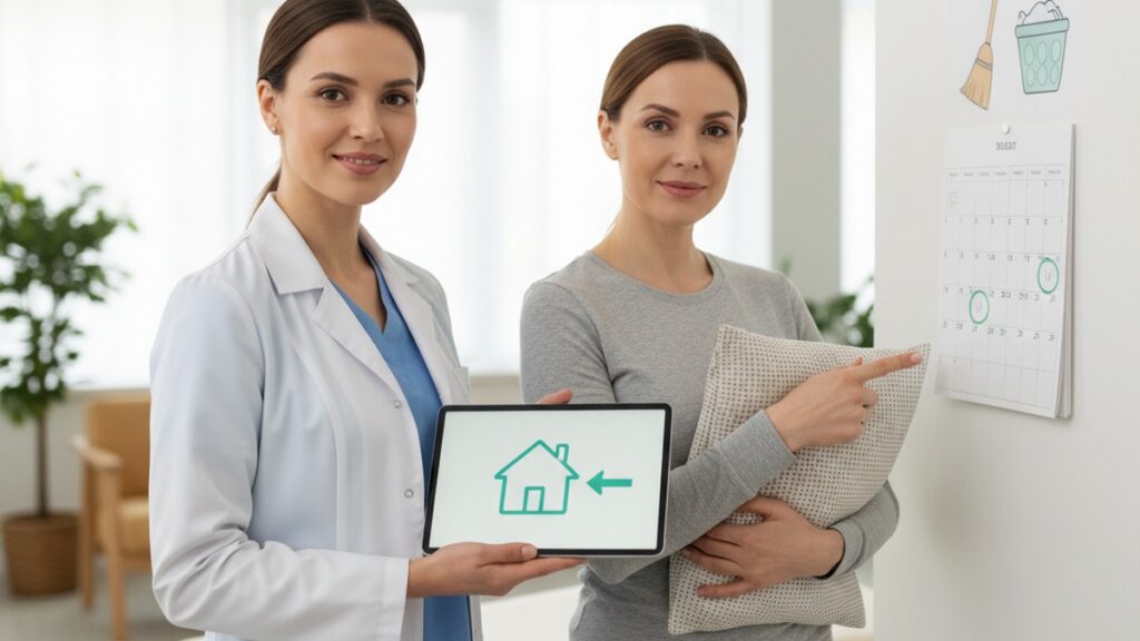 Imagem de Abdominoplastia - FAQ: Quando Posso Voltar às Atividades Domésticas Após Abdominoplastia?