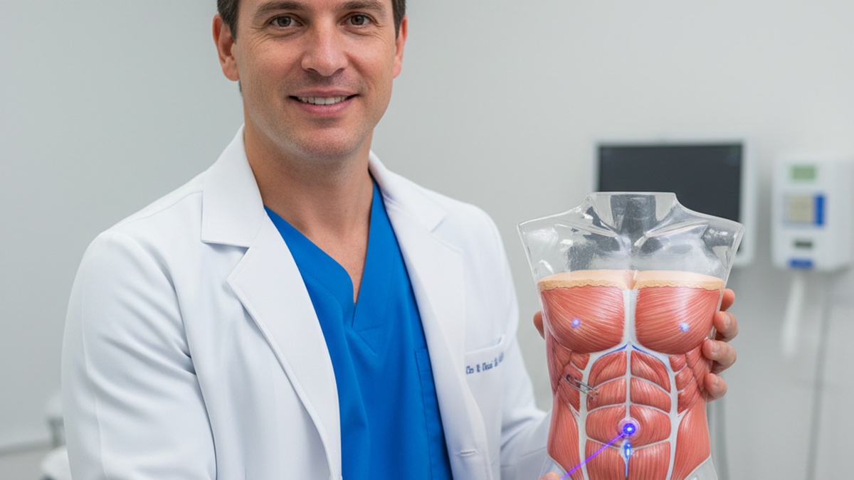 Imagem de Lipoabdominoplastia - Lipoabdominoplastia e Hérnia Umbilical: Como o Procedimento Corrige o Problema