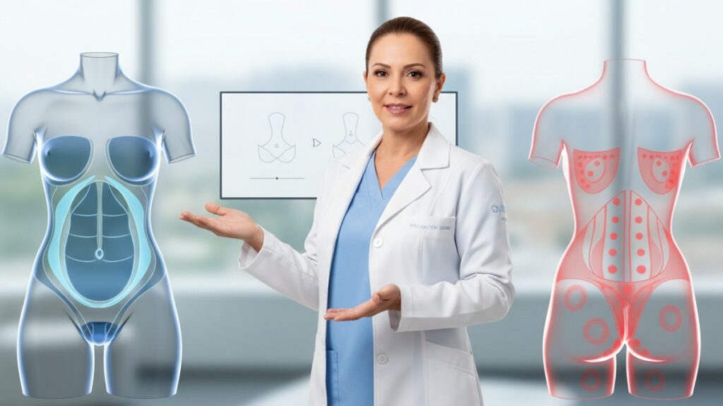 Imagem de Lipoabdominoplastia - Lipoabdominoplastia vs Lipoescultura: Diferenças Cruciais para Sua Escolha