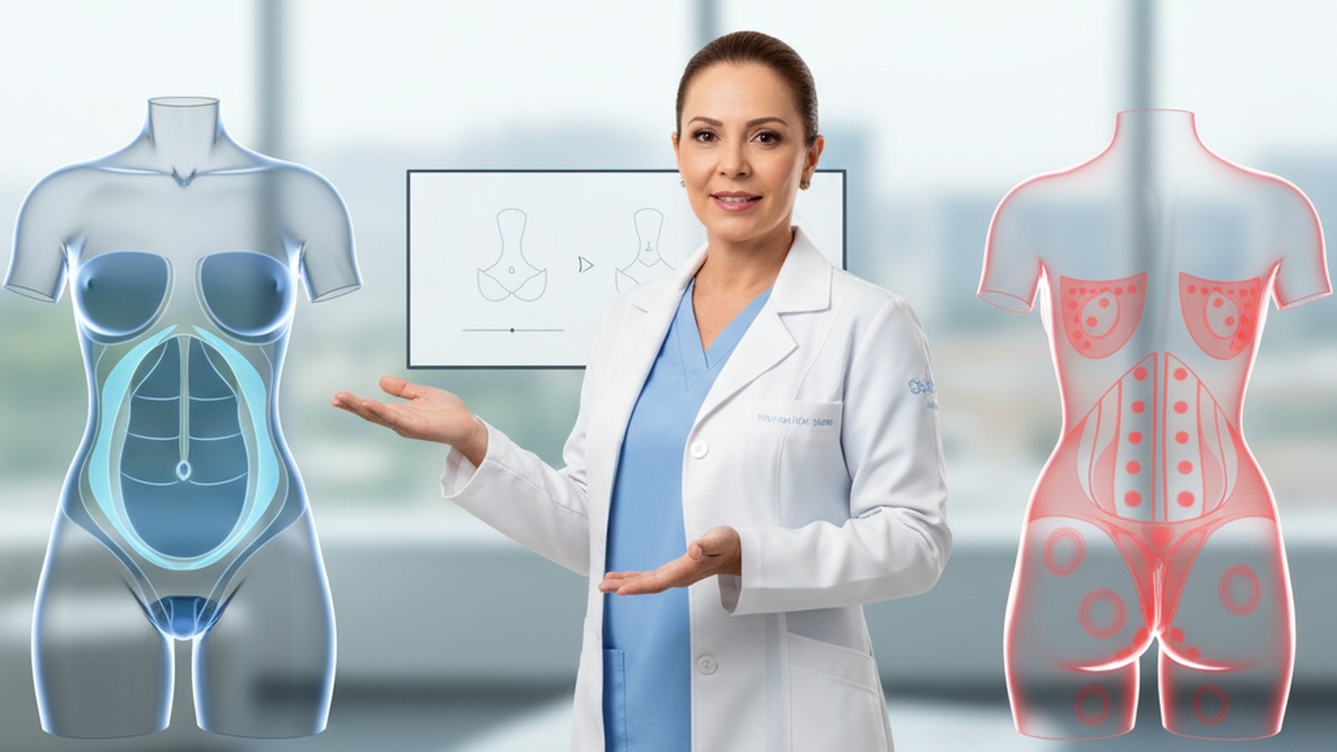 Imagem de Lipoabdominoplastia - Lipoabdominoplastia vs Lipoescultura: Diferenças Cruciais para Sua Escolha