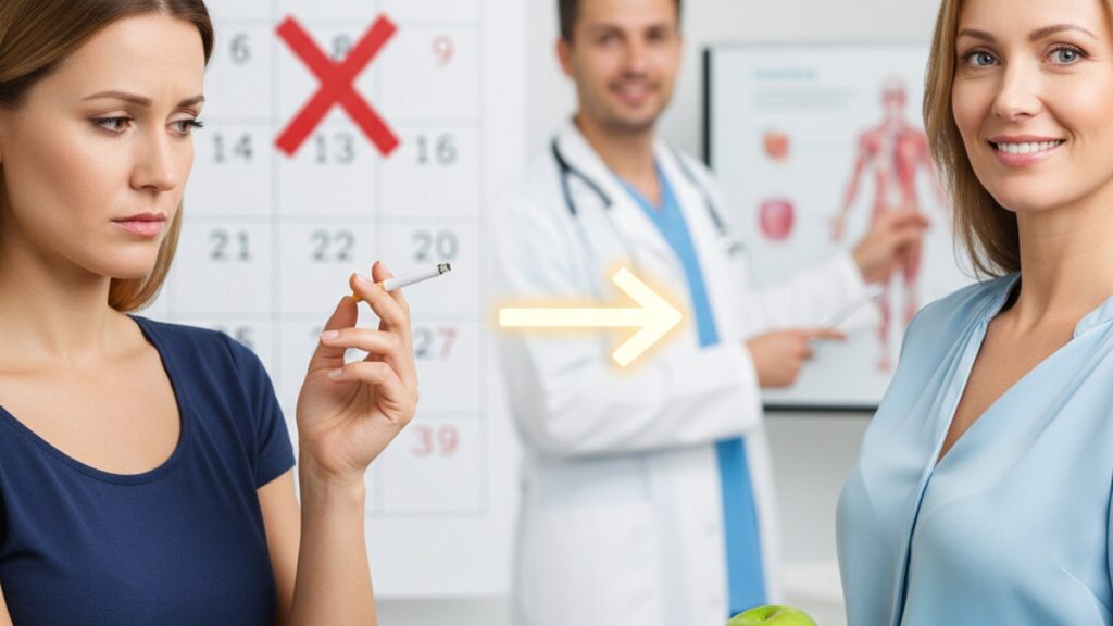 Imagem de Mamoplastia Redutora - Mamoplastia Redutora: Como Ficar sem Fumar Antes e Depois da Cirurgia