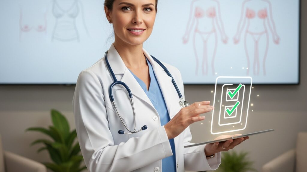 Imagem de Mamoplastia Redutora - Mamoplastia Redutora: Como Saber se Você é uma Boa Candidata