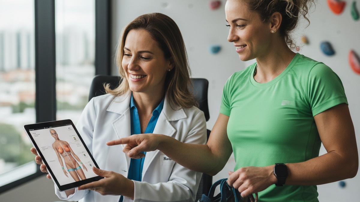 Imagem de Mamoplastia Redutora - Mamoplastia Redutora: O Impacto da Cirurgia na Prática de Escalada
