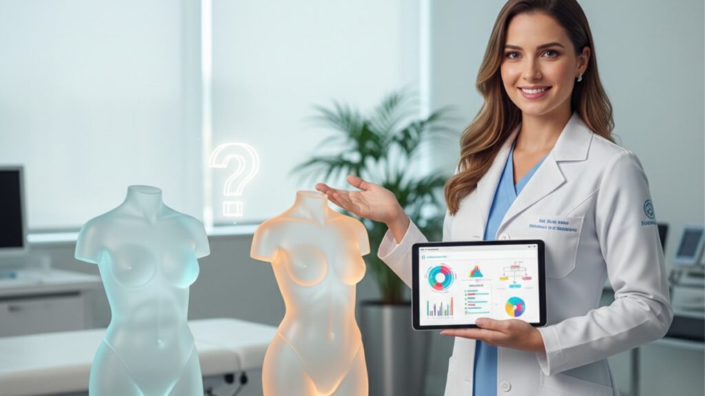 Imagem de Mamoplastia Redutora - Mamoplastia Redutora vs. Lipoaspiração: Qual é a Melhor Opção para Você?