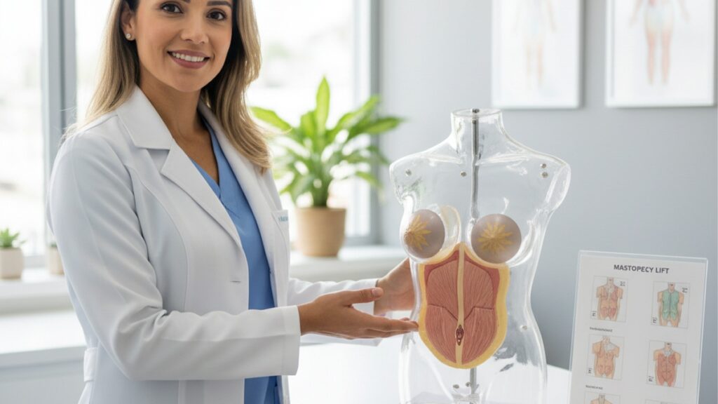 Imagem de Mastopexia - Mastopexia com Implante: Vantagens e Desvantagens para Seu Bem-Estar