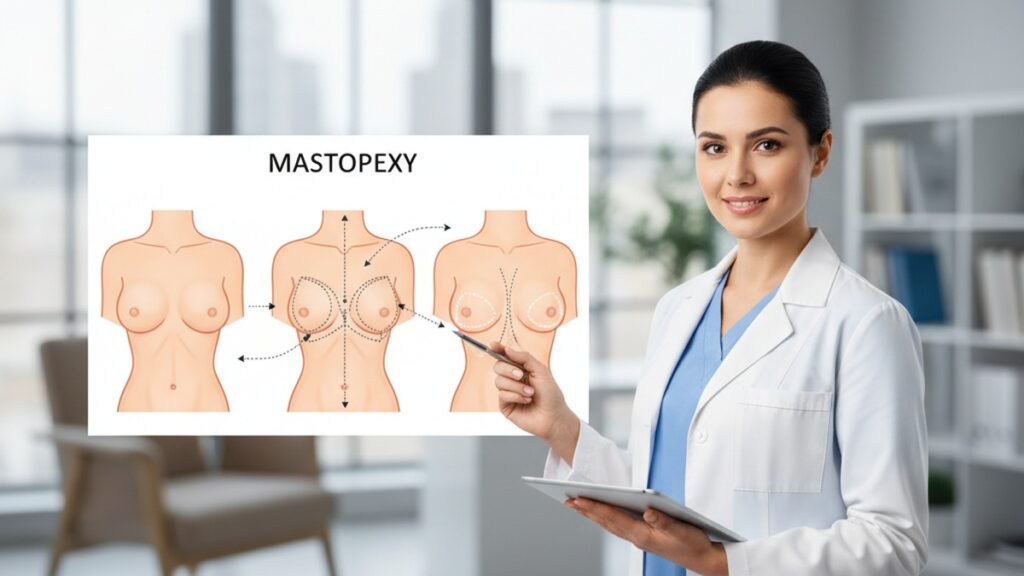 Imagem de Mastopexia - Mastopexia: Como a Cirurgia Corrige a Ptose Mamária?