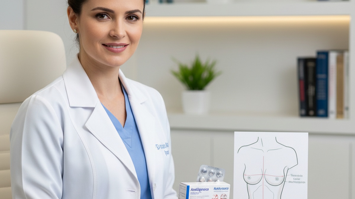 Imagem de Mastopexia - Mastopexia e Uso de Analgésicos: Como Controlar a Dor de Forma Segura
