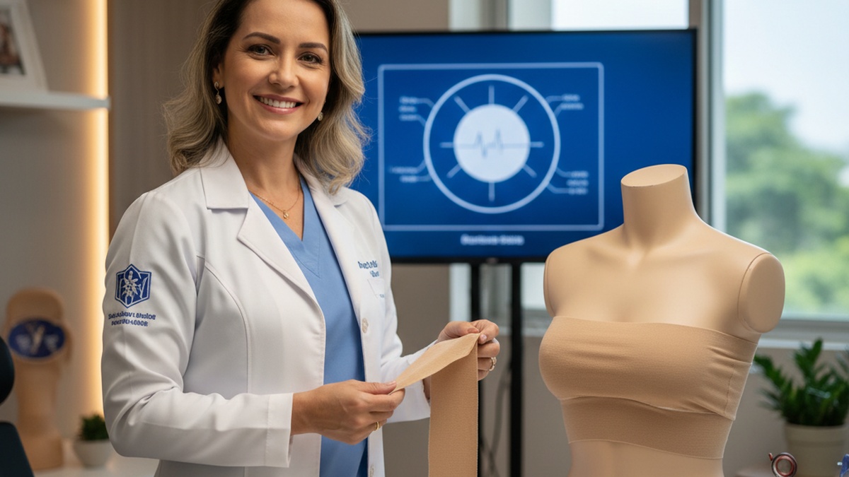 Imagem de Mastopexia - Mastopexia e Uso de Bandagens: Como Ajudam na Recuperação