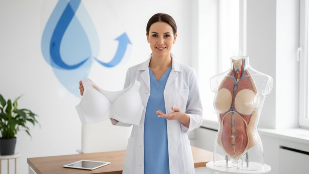 Imagem de Mastopexia - Mastopexia e Uso de Compressão: Como Ajuda na Recuperação