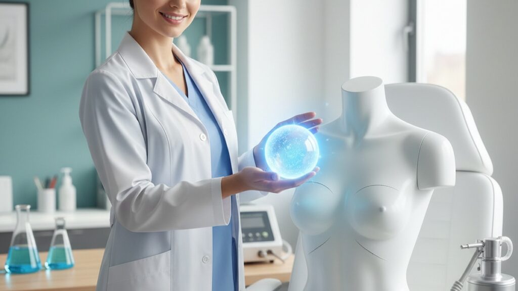 Imagem de Mastopexia - Mastopexia e Uso de Ozonioterapia: Benefícios Para a Pele Pós-Cirurgia