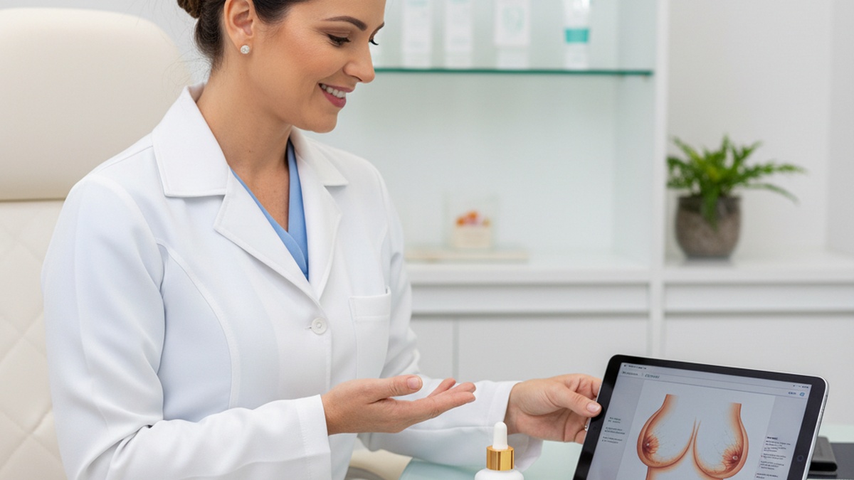 Imagem de Mastopexia - Mastopexia e Uso de Retinol: Quando Começar a Usar para Cuidar da Pele Pós-Cirurgia