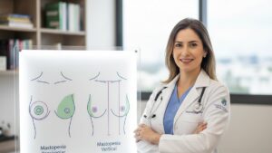 Imagem de Mastopexia - Mastopexia Periareolar vs. Vertical: Qual Técnica Escolher Para Seu Caso?