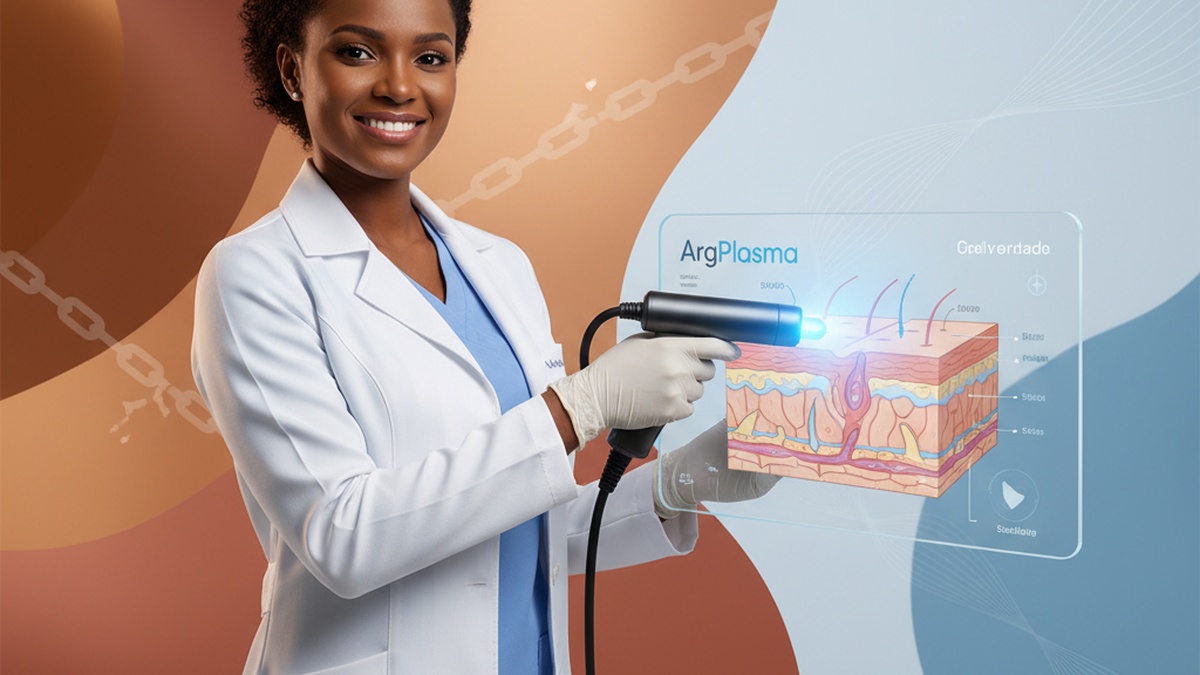 Imagem de Tecnologias - Mitos sobre ArgPlasma em peles negras: desvendando a verdade