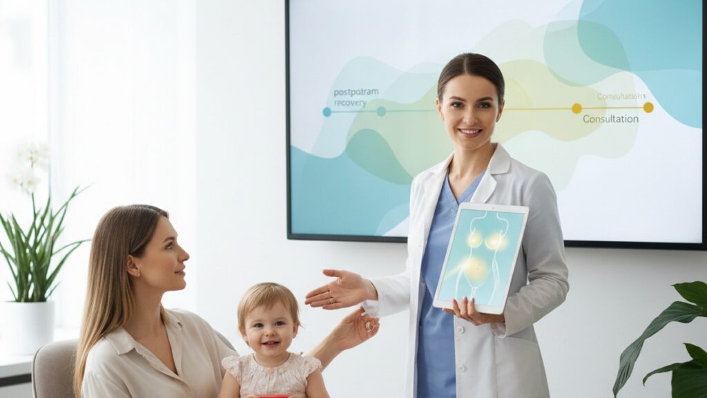 Imagem de Mommy Makeover - Mommy Makeover: Quanto Tempo Esperar Após o Parto para Fazer a Cirurgia