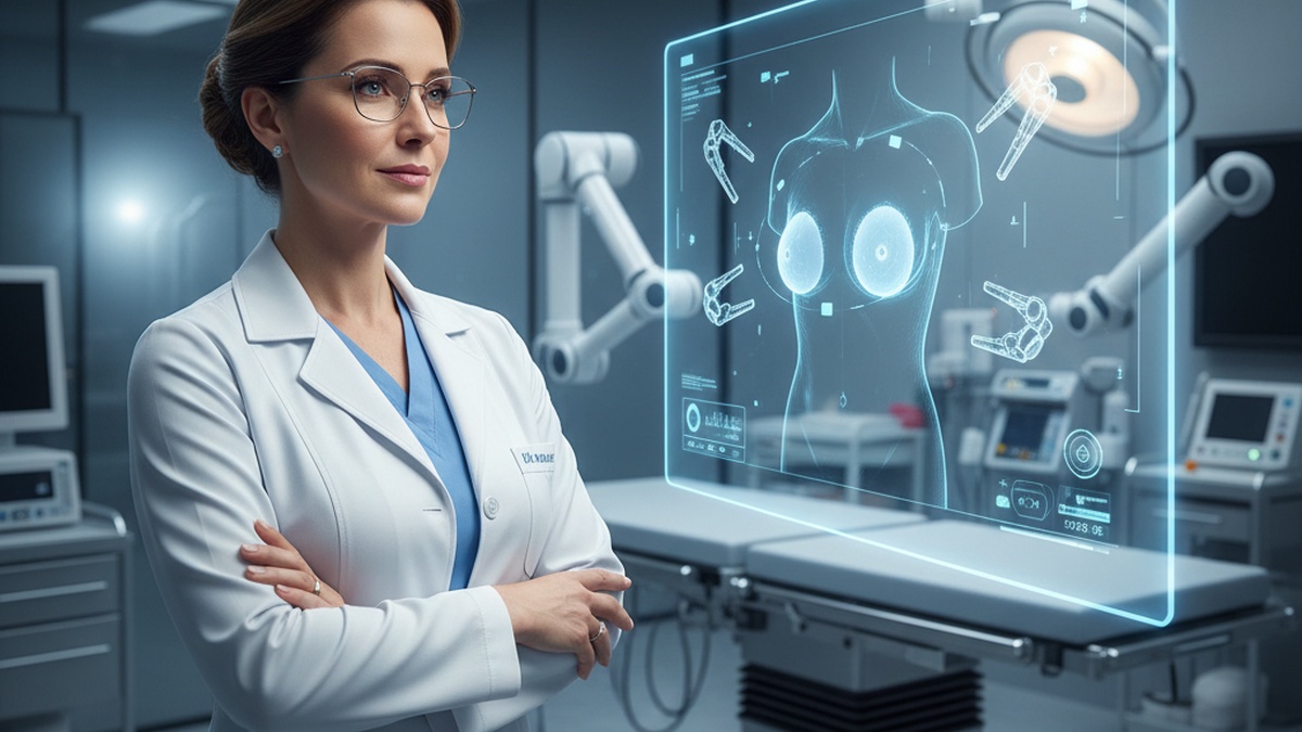 Imagem de Protese De Mama - Prótese de Mama e Cirurgia Robótica: Avanços e Benefícios