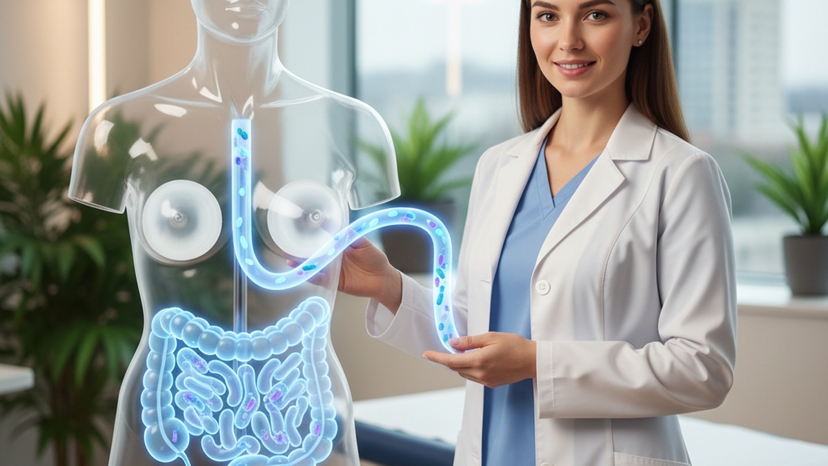 Imagem de Protese De Mama - Prótese de Mama e Microbioma: Como a Flora Intestinal Influencia na Recuperação