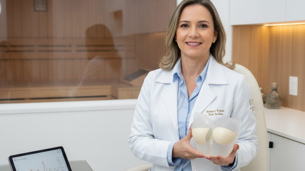 Imagem de Protese De Mama - Prótese de Mama e Sauna: Benefícios e Riscos Após a Cirurgia