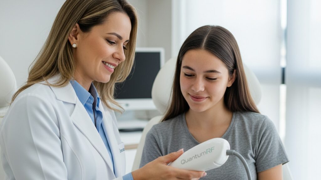 Imagem de Tecnologias - QuantumRF para Adolescentes com Estrias: É Indicado?