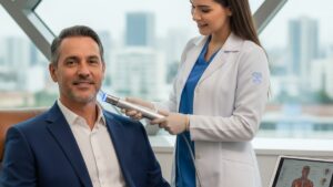 Imagem de Tecnologias - Radiofrequência para gordura submental em homens: quem é o candidato ideal?