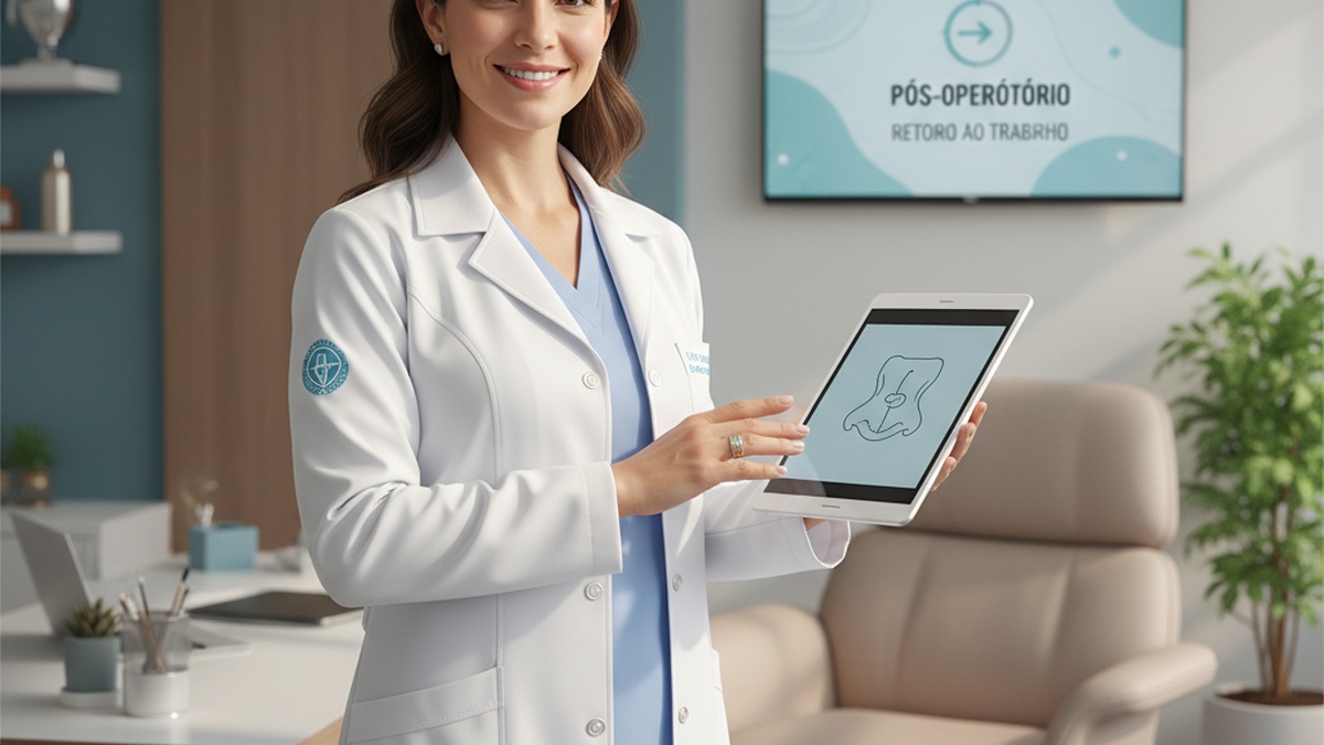 Imagem de Abdominoplastia - Retorno ao trabalho após abdominoplastia: dúvidas mais comuns respondidas