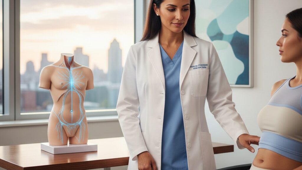 Imagem de Lipoabdominoplastia - Sensibilidade após lipoabdominoplastia: o que esperar e como lidar